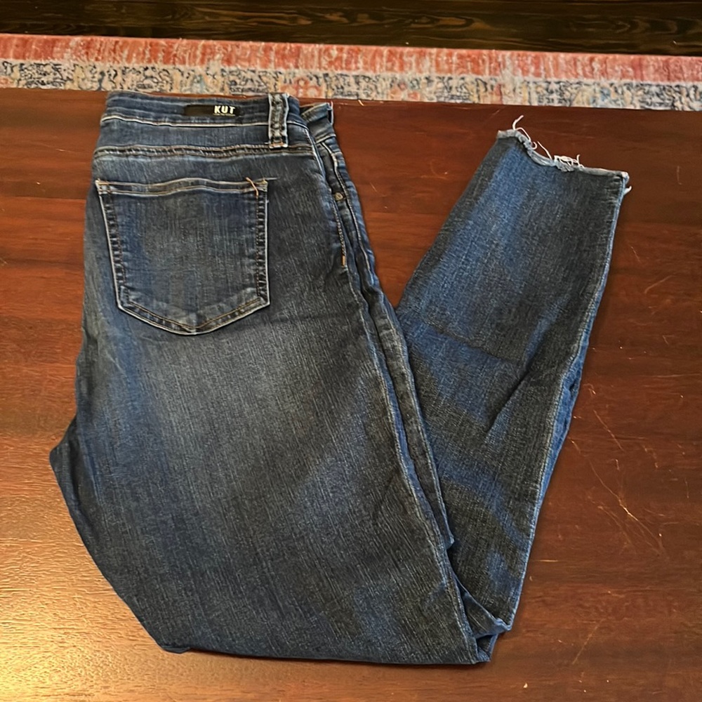 Kut from the Kloth Dark Blue Skinny Jeans